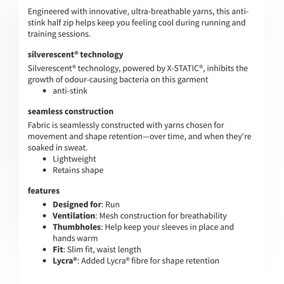 Lululemon swiftly tech 2.0 1/2 zip up reflective zipper crop *cool black grey - Picture 15 of 15